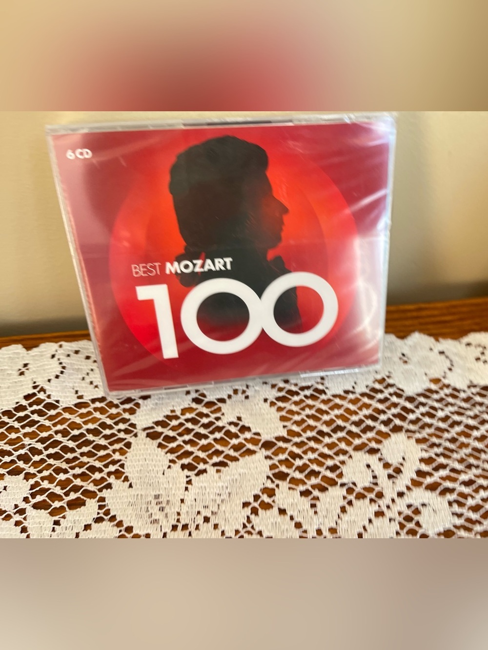 100 Best Mozart 6 CD Box Set Warner Classics Classical Music Made in Germany